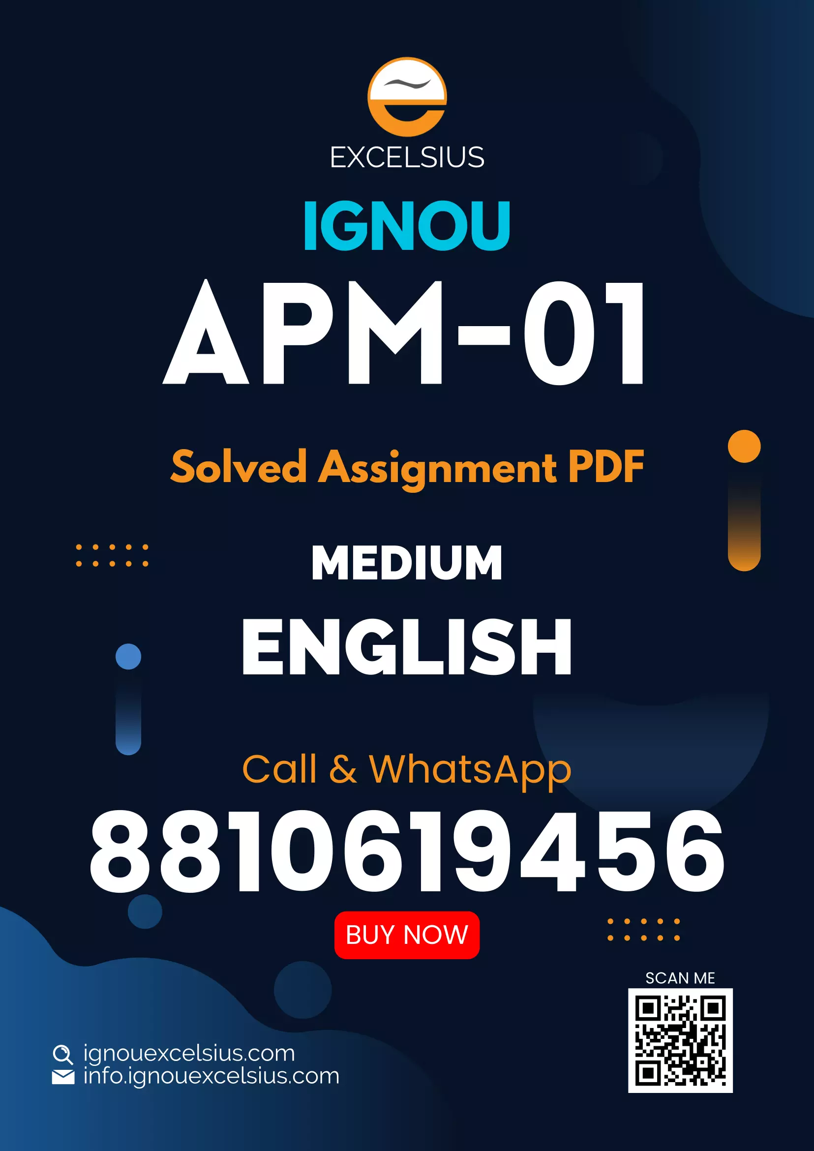 IGNOU APM-01 Integrated Pest Management Latest Solved Assignments