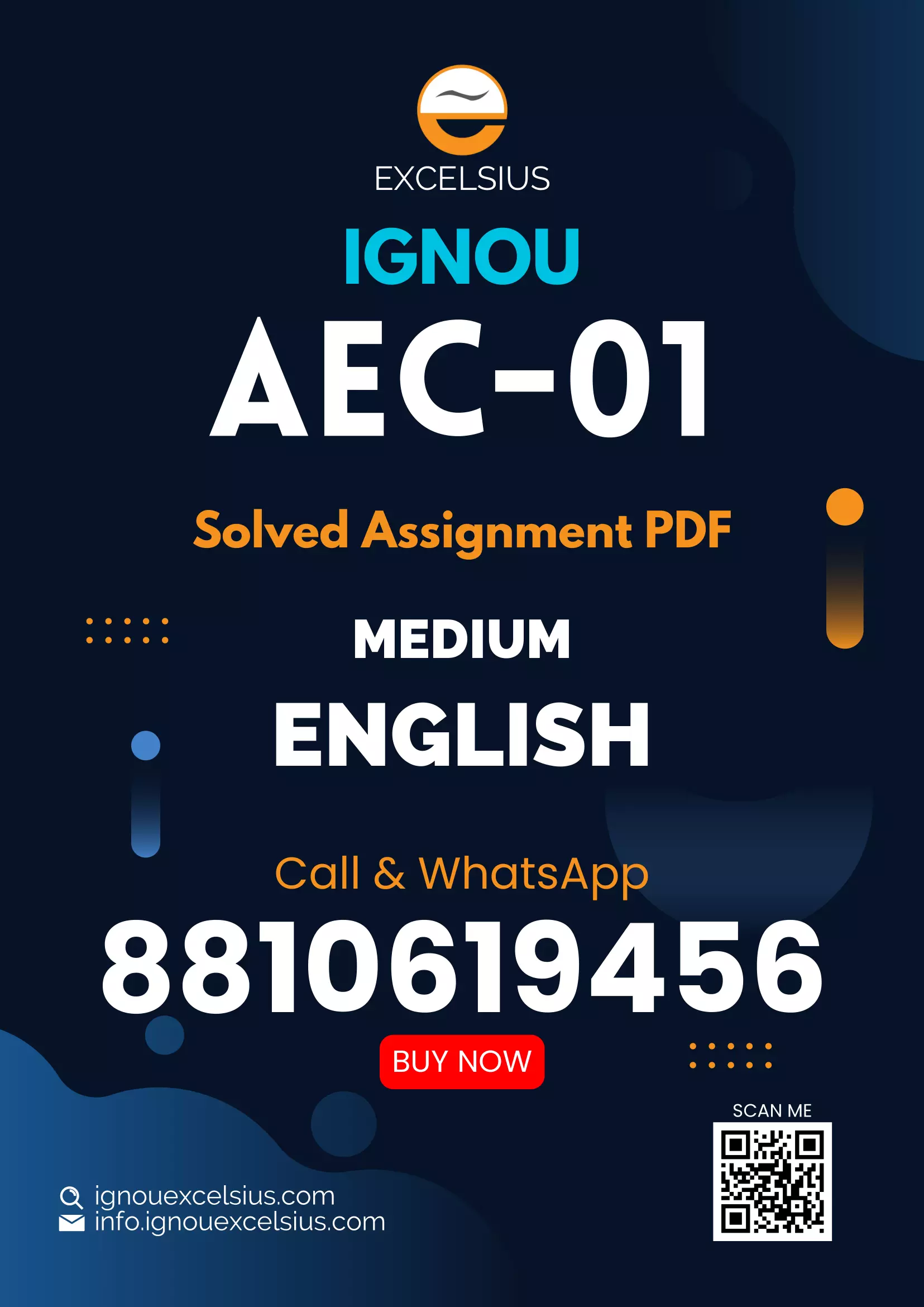 IGNOU AEC-01 Environmental Chemistry Latest Solved Assignments