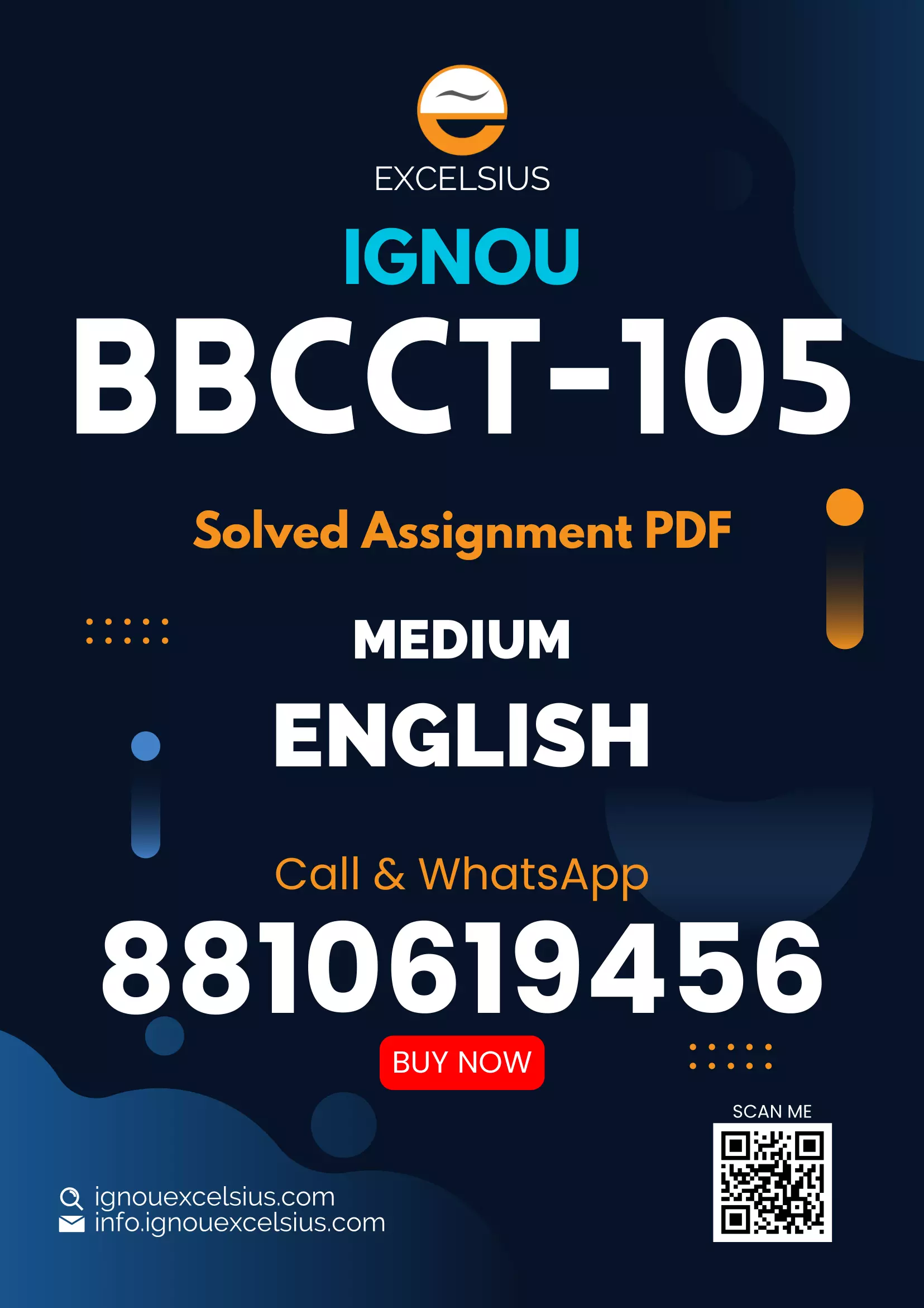 IGNOU BBCCT-105 Proteins Latest Solved Assignments