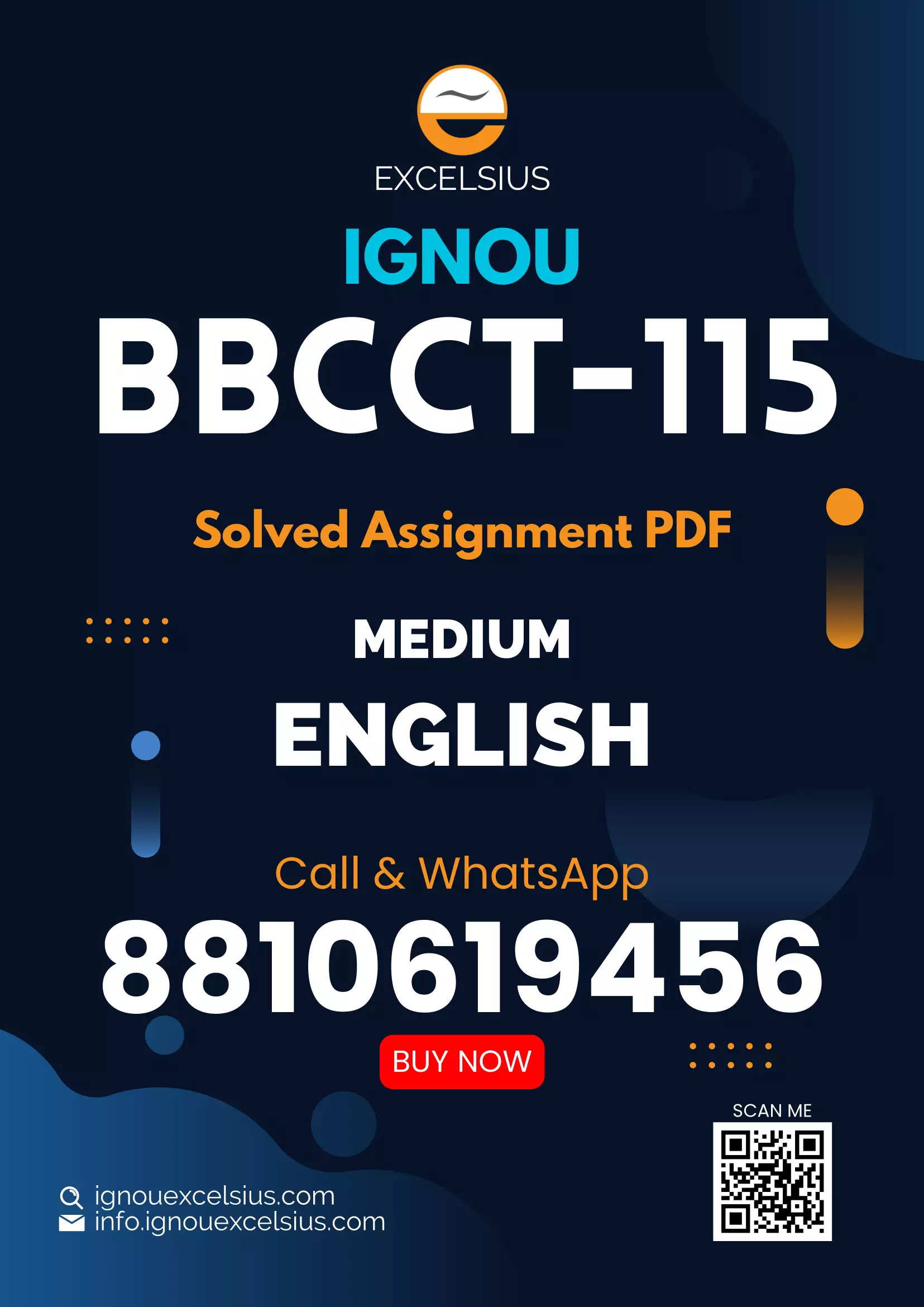IGNOU BBCCT-115 Human Physiology Latest Solved Assignments