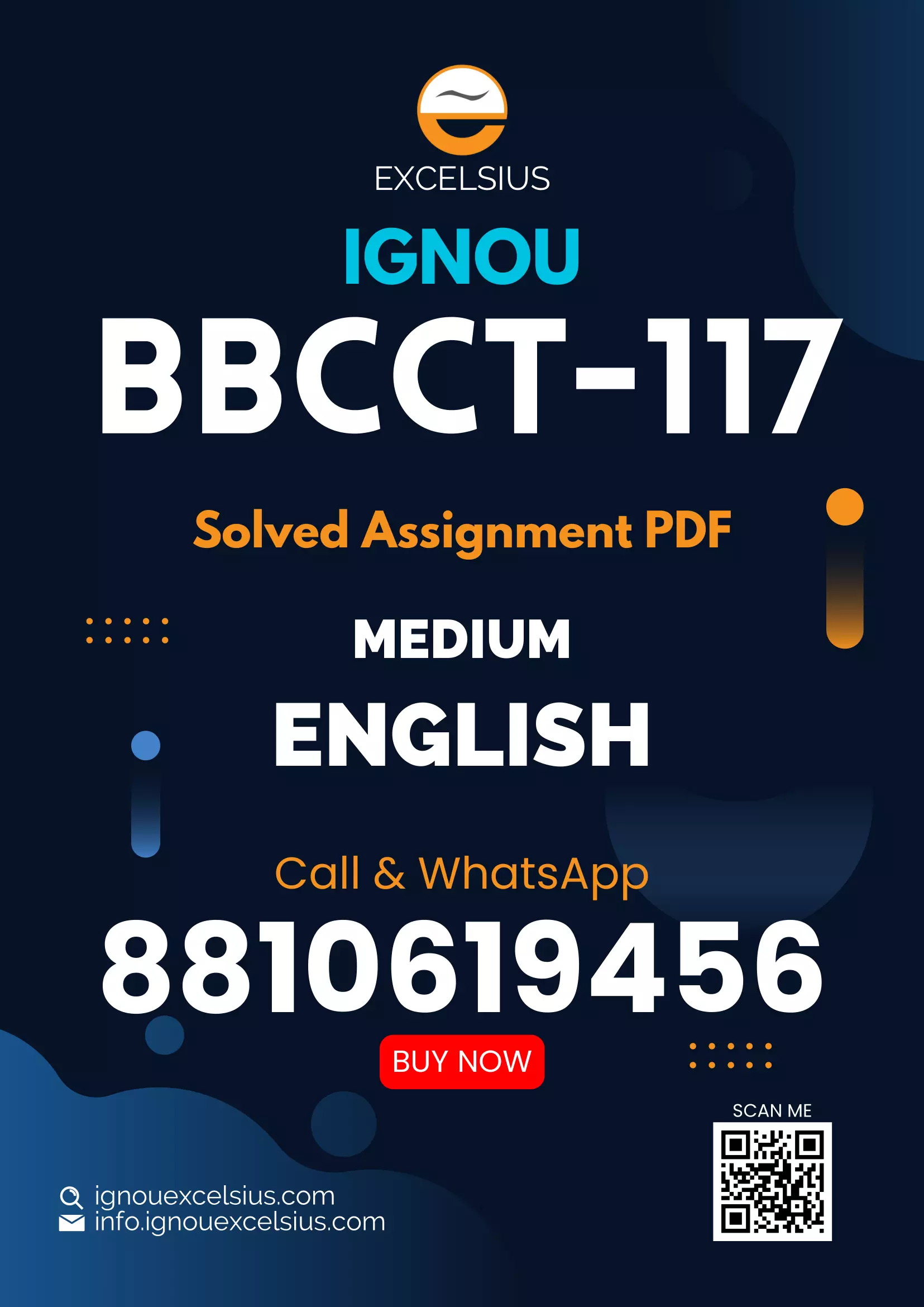 IGNOU BBCCT-117 Gene Organization Replication and Repair Latest Solved Assignments
