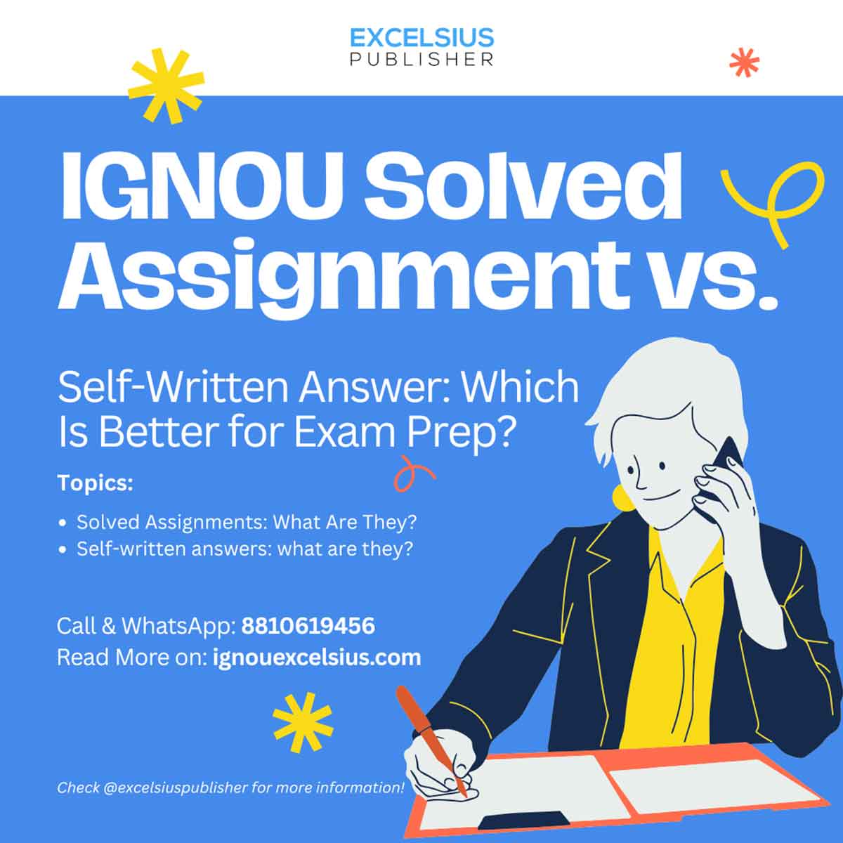 IGNOU Solved Assignment vs. Self-Written Answer: Which Is Better for Exam Prep?