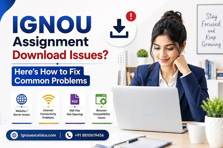 IGNOU Assignment Download Issues