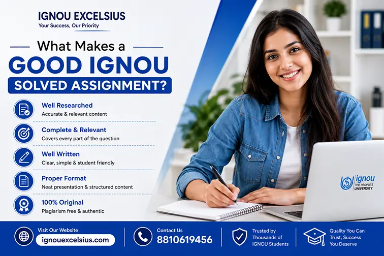 What Makes a Good IGNOU Solved Assignment